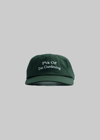 F*ck Off I'm Gardening Cap - Bottle Green