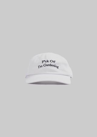 F*ck Off I'm Gardening Cap - White