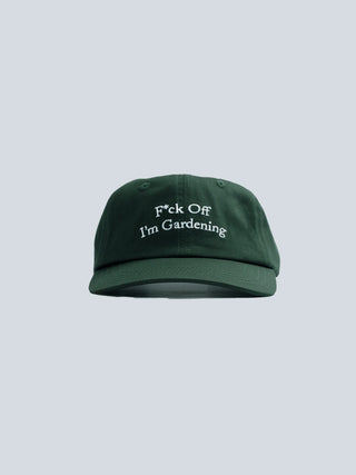 F*ck Off I'm Gardening Cap - Bottle Green