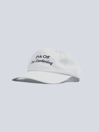 F*ck Off I'm Gardening Cap - White