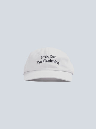 F*ck Off I'm Gardening Cap - White