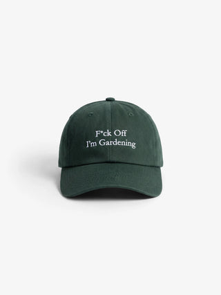 “F*ck Off I'm Gardening” Cap - Bottle Green
