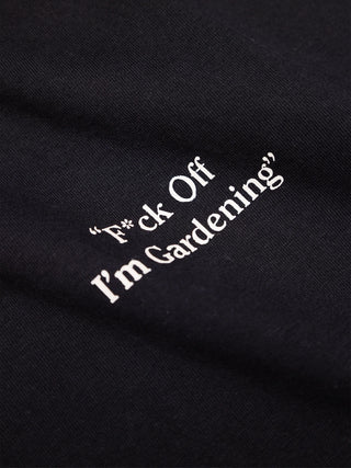F*ck Off I'm Gardening Raglan T-shirt - Black