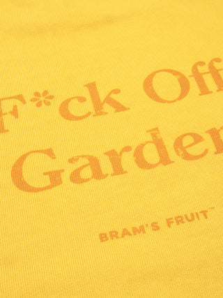 "F*ck Off I'm Gardening” Longsleeve Distressed - Washed Dried Orange