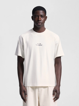 "F*ck Off I'm Gardening" Raglan T-shirt - White