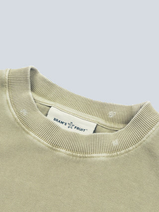 “F*ck Off I'm Gardening” T-Shirt Distressed - Washed Olive Green