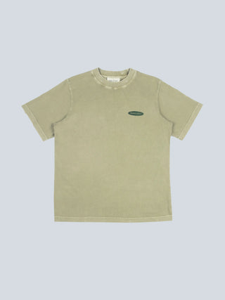 “F*ck Off I'm Gardening” T-Shirt Distressed - Washed Olive Green