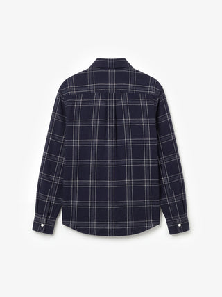 Flanel Overshirt - Navy