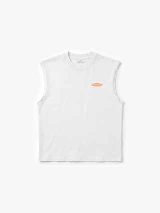 F*ck Off I’m Gardening Sleeveless T-Shirt Distressed - World Cup Orange