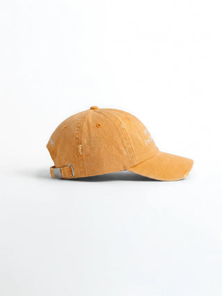 F*ck Off I'm Gardening Cap Distressed - World Cup Orange