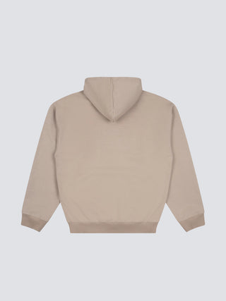 Garden Hose Chain Stitch Hoodie - Solid Khaki