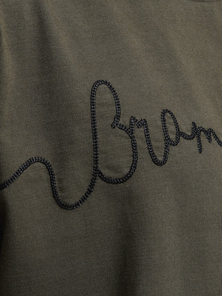 Garden Hose Chain Stitch Longsleeve - Solid Charcoal