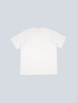 Garden Hose Chain Stitch T-Shirt - White