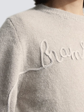 Garden Hose Knit - Grey Melange