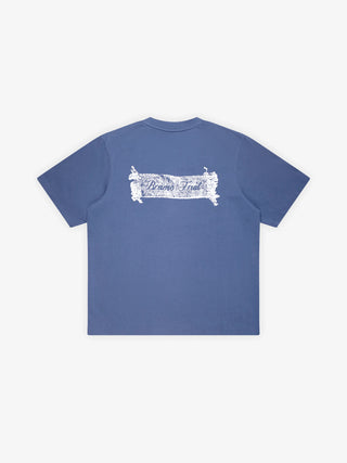 Gardening Label T-shirt - Blue