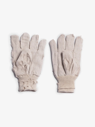 Distressed Gardening Gloves - Beige