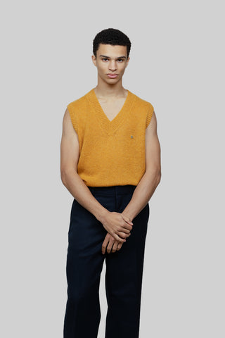 Gold Lemon Spencer Knit - Ochre