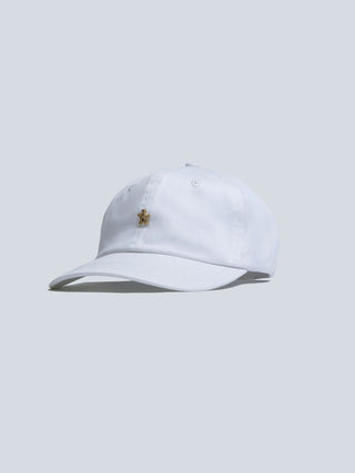 Gold Lemon Cap - White