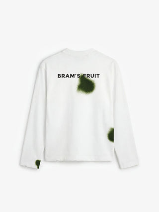 Grass Stain Longsleeve - White