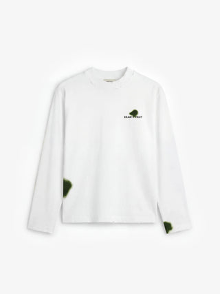 Grass Stain Longsleeve - White