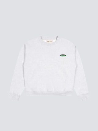 Distressed “F*ck Off I'm Gardening” Crewneck - Grey Melange