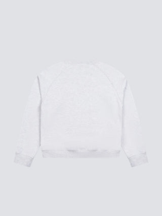 "F*ck Off I'm Gardening" Raglan Crewneck - Grey Melange