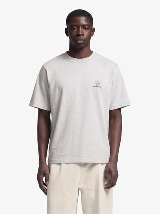 Lemon Outline T-shirt - Grey Melange