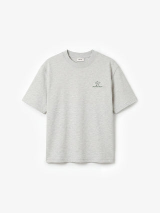 Lemon Outline T-shirt - Grey Melange