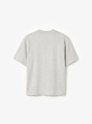 Lemon Outline T-shirt - Grey Melange