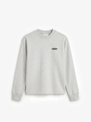 Distressed “F*ck Off I'm Gardening” Longsleeve - Grey Melange