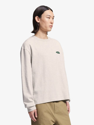 Distressed “F*ck Off I'm Gardening” Longsleeve - Grey Melange