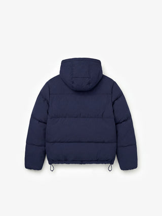 Hooded Puffer Jacket - Navy