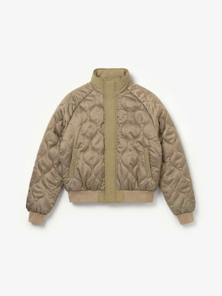 Reversible Bomber Jacket - Olive Green