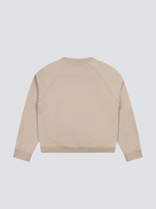 "F*ck Off I'm Gardening" Raglan Crewneck  - Solid Khaki