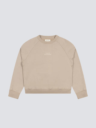 "F*ck Off I'm Gardening" Raglan Crewneck  - Solid Khaki