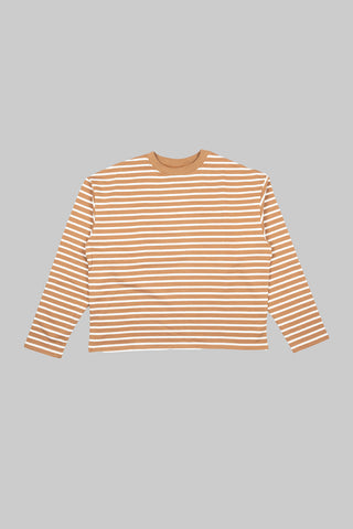 Striped Lemon Sweat - Khaki