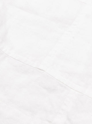 Linen Repair Shorts - White