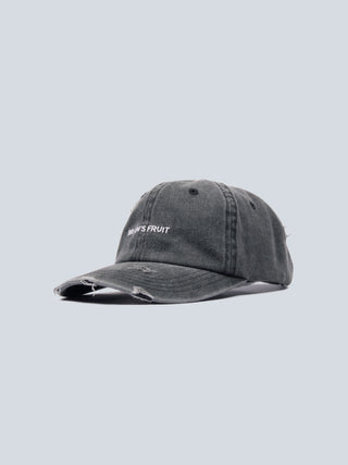 Logo Cap Distressed - Washed Charcoal