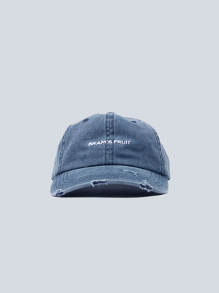 Logo Cap Distressed - Washed Navy