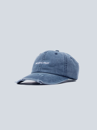 Logo Cap Distressed - Washed Navy