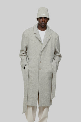 Rope wool coat - Beige