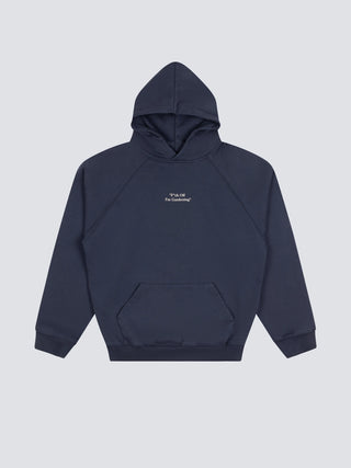 "F*ck Off I'm Gardening" Raglan Hoodie- Solid Midnight Blue