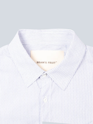 Monogram Shirt - Light Blue Striped