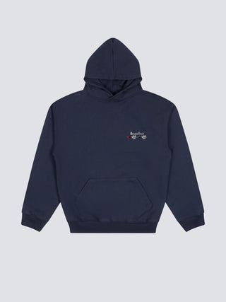 Flora Hoodie - Washed Navy