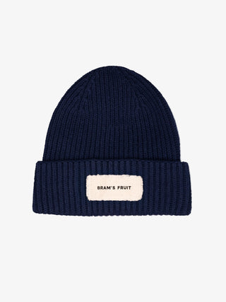 Distressed Beanie - Navy