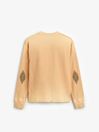 Distressed Leaf Longsleeve - Orange