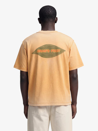 Distressed Leaf T-shirt - Orange