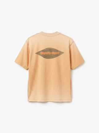 Distressed Leaf T-shirt - Orange