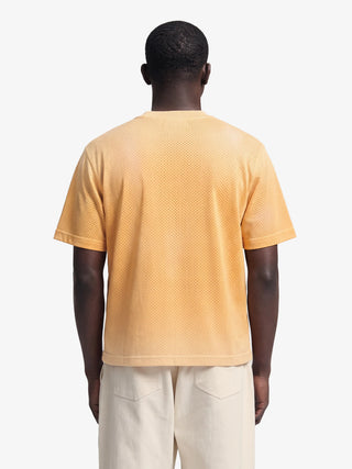 Mesh Logo T-shirt - Orange