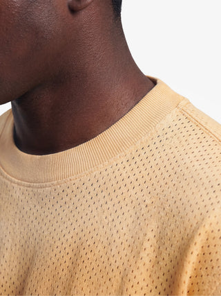 Mesh Logo T-shirt - Orange